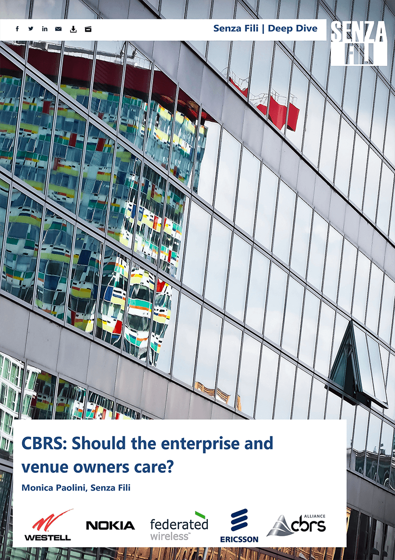 CBRS: Should the enterprise and venue owners care?